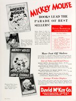 MICKEY MOUSE AND SILLY SYMPHONIES EXCEPTIONAL 1932 FILM EXHIBITOR'S CATALOG.
