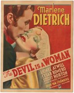 THE DEVIL IS A WOMAN WINDOW CARD.