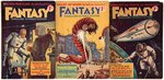 FANTASY 1938-1939 SCIENCE-FICTION PULP MAGAZINE SET.