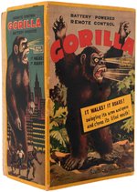 GORILLA BOXED BATTERY-OPERATED TOY.