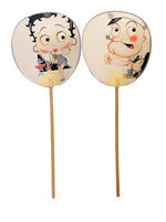 BETTY BOOP/POPEYE GOOGLE-EYED JAPANESE FANS.