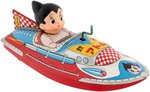 MIGHTY ATOM/ASTRO BOY BOXED JAPANESE WIND-UP BOAT.