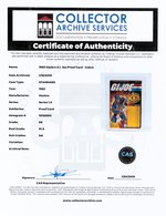 G.I. JOE - COBRA TROOPER SERIES 1.5 32 BACK PROOF CARD CAS 90.