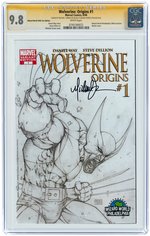 WOLVERINE: ORIGINS #1 JUNE 2006 CGC 9.8 NM/MINT SIGNATURE SERIES.