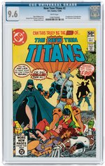 NEW TEEN TITANS #2 DECEMBER 1980 CGC 9.6 NM+ (FIRST DEATHSTROKE).