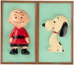 PEANUTS WALL PLAQUE COMPLETE SET.