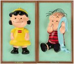 PEANUTS WALL PLAQUE COMPLETE SET.