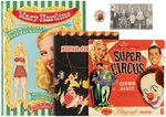 SUPER CIRCUS EXTENSIVE COLLECTION INCLUDING A VARIETY OF PREMIUMS AND STORE ITEMS.