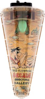 THE FLINTSTONES MECHANICAL SHOOTING GALLERY BOXED MARX TOY.