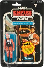 STAR WARS: THE EMPIRE STRIKES BACK - LUKE SKYWALKER (X-WING PILOT) 21 BACK CARDED ACTION FIGURE.