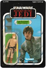 STAR WARS: RETURN OF THE JEDI - LUKE SKYWALKER (BESPIN FATIGUES) 77 BACK-A CARDED ACTION FIGURE.