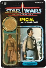 STAR WARS: THE POWER OF THE FORCE - LANDO CALRISSIAN 92 BACK CARDED ACTION FIGURE.