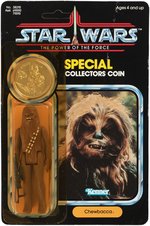 STAR WARS: THE POWER OF THE FORCE - CHEWBACCA 92 BACK CARDED ACTION FIGURE.