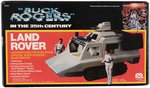 MEGO BUCK ROGERS LAND ROVER IN BOX.