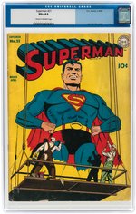 SUPERMAN #21 MARCH-APRIL 1943 CGC 4.5 VG+.