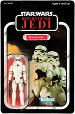 STAR WARS: RETURN OF THE JEDI - STORMTROOPER 79 BACK-A CARDED ACTION FIGURE.