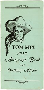 TOM MIX 1925 FOX FILM RARE GIVE-AWAY PROMO AND RARE 1935 RALSTON PREMIUM BRACELET.