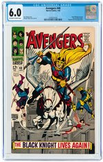 AVENGERS #48 JANUARY 1968 CGC 6.0 FINE (DANE WHITMAN BECOMES BLACK KNIGHT).