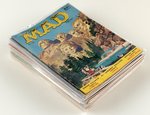 MAD MAGAZINE FULL RUN OF FIRST 30 MAGAZINE SIZED ISSUES.