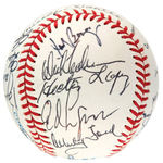 NEW YORK YANKEES SIGNED BASEBALL & PHOTO.