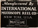 BURLESQUE MUTOSCOPE REEL.