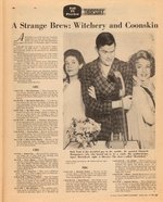 THE MUNSTERS – SUNDAY MAGAZINE HISTORIC NEWSPAPER SUPPLEMENT.