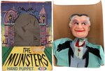 THE MUNSTERS - GRANDPA MUNSTER VERY RARE BOXED IDEAL HAND PUPPET.