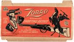 DAISY ZORRO OFFICIAL SHOOTING OUTFIT RARE BOXED SET.