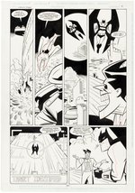 BATMAN & SUPERMAN ADVENTURES WORLD'S FINEST ISSUE #1 PAGES 40 & 41 ORIGINAL ART BY JOE STATON.