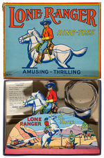 “LONE RANGER RING-TOSS” BOXED GAME.