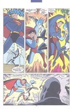 SUPERMAN ADVENTURES ISSUE #5 PAGE 19 ORIGINAL ART BY BRET BLEVINS.