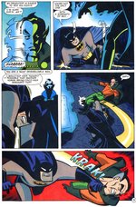 BATMAN & ROBIN ADVENTURES/BATMAN - LOST YEARS GROUP OF THREE PAGES ORIGINAL ART BY BO HAMPTON.