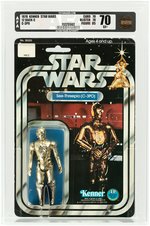 STAR WARS - SEE-THREEPIO (C-3PO) 12 BACK-C AFA 70 EX+.