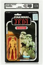 STAR WARS: RETURN OF THE JEDI - STORMTROOPER 77 BACK-A AFA Y-80 NM.