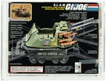 G.I. JOE S.L.A.M. (STRATEGIC LONG-RANGE ARTILLERY MACHINE) SERIES 6 BOXED VEHICLE AFA 85 Q-NM+.