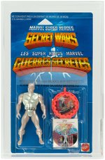 MATTEL FRANCE SECRET WARS SERIES 3 ICEMAN AFA 80 NM.