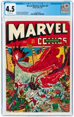 MARVEL MYSTERY COMICS #47 SEPTEMBER 1943 CGC 4.5 VG+.