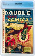 DOUBLE COMICS #1940 1940 CGC 3.5 VG- (MASKED MARVEL COVER VARIETY).