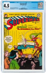 SUPERMAN #81 MARCH-APRIL 1953 CGC 4.5 VG+.