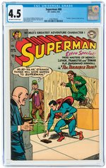 SUPERMAN #88 MARCH 1954 CGC 4.5 VG+.