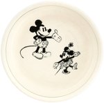 MICKEY & MINNIE MOUSE EARLY & RARE CHINA CHILD'S DISH BY KRUEGER.