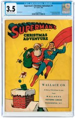 SUPERMAN'S CHRISTMAS ADVENTURE #1 1940 CGC 3.5 VG-.