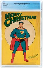 SUPERMAN'S CHRISTMAS ADVENTURE #1 1940 CGC 3.5 VG-.