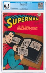 SUPERMAN #49 NOVEMBER-DECEMBER 1947 CGC 6.5 FINE+.