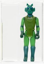 STAR WARS - LOOSE FIRST SHOT ACTION FIGURE GREEDO AFA 80 NM.