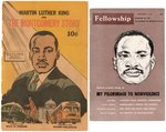 MARTIN LUTHER KING EARLY COMIC BOOK & MAGAZINE AMONG EARLIEST TO FEATURE HIM ON COVER.