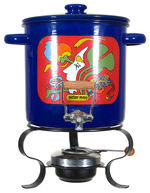 "PETER MAX" DRINK DISPENSER W/WARMER UNIT.