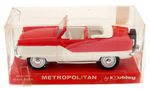 NASH "METROPOLITAN" BOXED HUBLEY PROMO CAR.