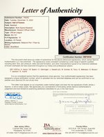 NATIONAL BASEBALL HALL OF FAME MULTI-SIGNED BASEBALL.