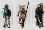 STAR WARS: RETURN OF THE JEDI - LANDO CALRISSIAN/PRINCESS LEIA/LUKE SKYWALKER 3-PACK AFA 85 NM+.